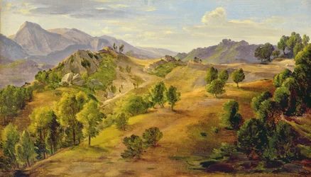 Die Serpentara in Olevano, ca. 1824